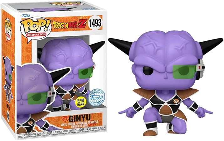 Funko Pop! Dragon Ball Z Ginyu Glow-in-The-Dark Vinyl Figure (1493)