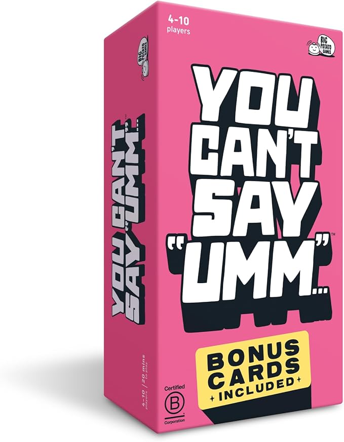 YOU CAN'T SAY UMM