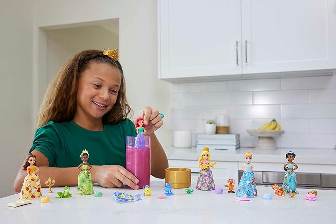 BARBIE DISNEY PRINCESS ROYAL COLOR REVEAL
