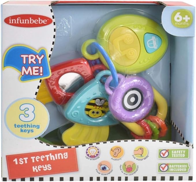 INFUNBEBE MY FIRST TEETHING KEYS