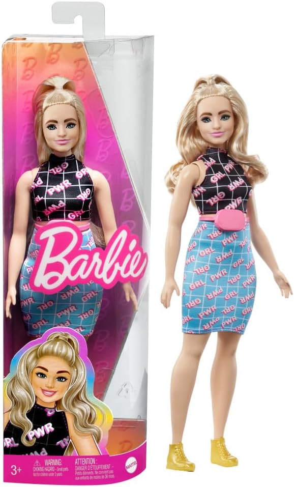 Barbie Fashionistas Doll, Curvy with Blonde Hair