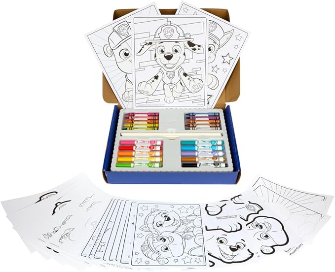 Crayola PAW Patrol Art Kit (60+Pcs)