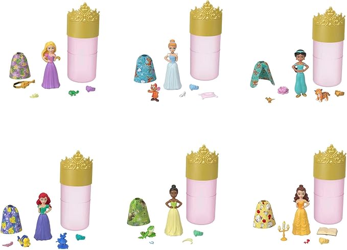 BARBIE DISNEY PRINCESS ROYAL COLOR REVEAL