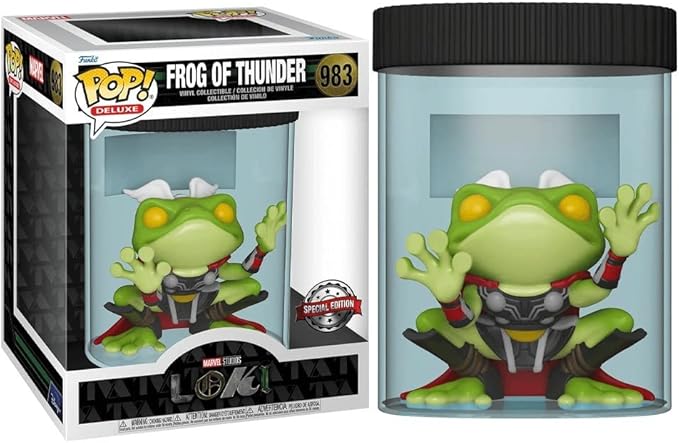 Funko POP! Deluxe: Loki Frog of Thunder Pop! Vinyl (983)