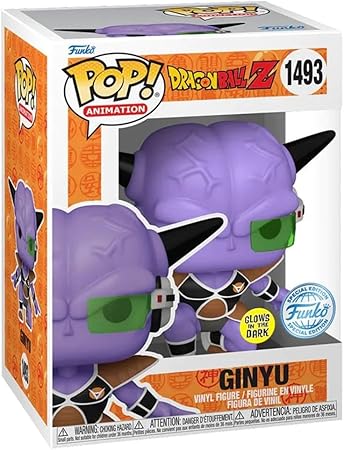Funko Pop! Dragon Ball Z Ginyu Glow-in-The-Dark Vinyl Figure (1493)