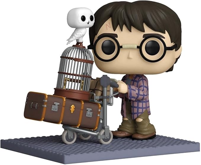 Funko Pop Deluxe: Harry Potter 20th Anniversary - Harry Pushing Trolley (135)