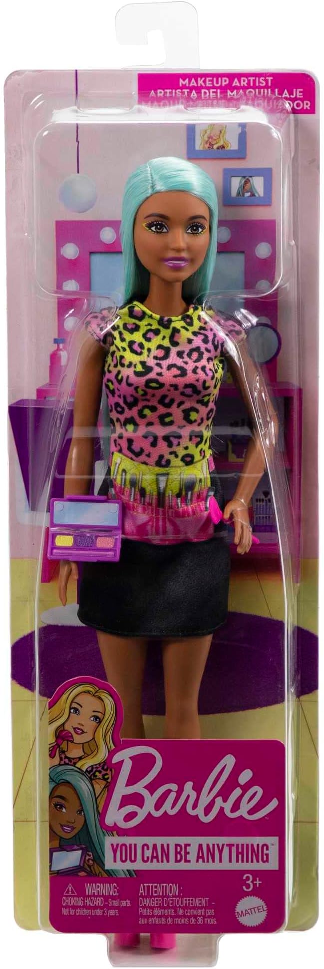 Barbie Careers Fashion Doll & Accessories, Makeup Artist