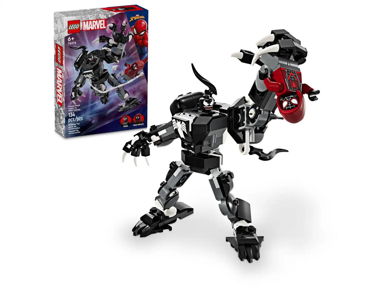 Marvel Venom Mech Armor vs. Miles Morales (76276)