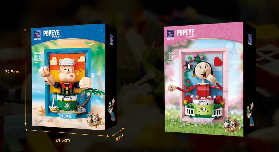 POPEYE OLIVE OYL 3D PICTURE (86404)