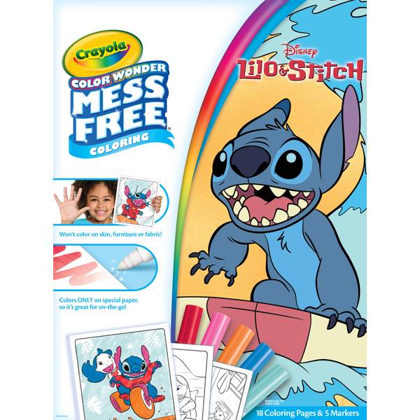 Crayola Lilo & Stitch Coloring and Activity Book by Crayola