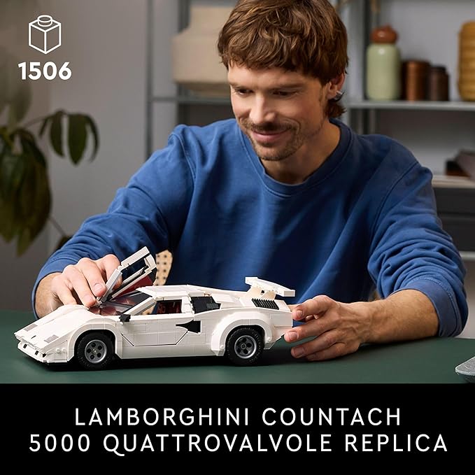 LEGO Icons Lamborghini Countach 5000 Quattrovalvole (10337)