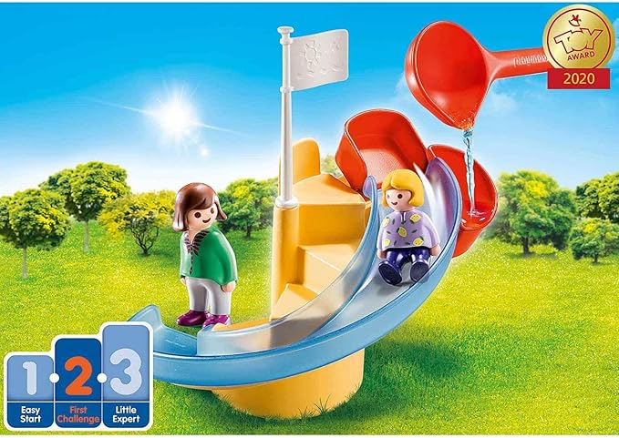 Playmobil 1.2.3 Aqua Water Slide (70270)