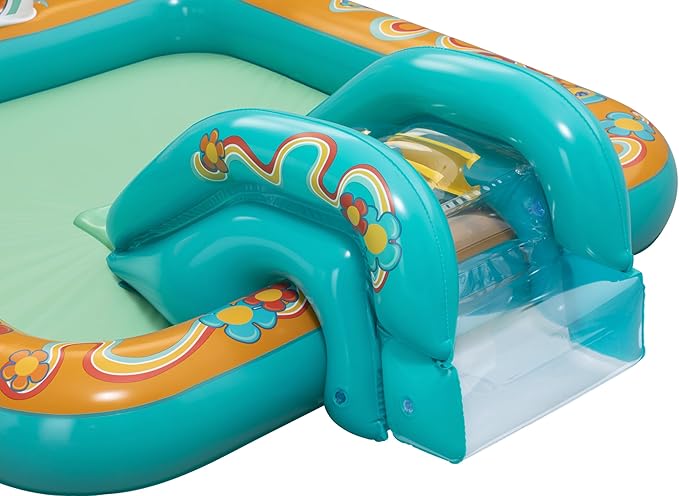 Bestway 6'4" x 60" x 29"/1.93m x 1.52m x 74cm Retro Groove Play Center