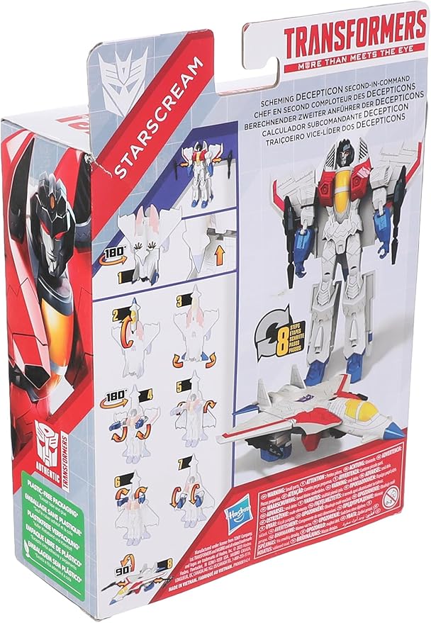 Hasbro Starscream Transformers Alpha Figure