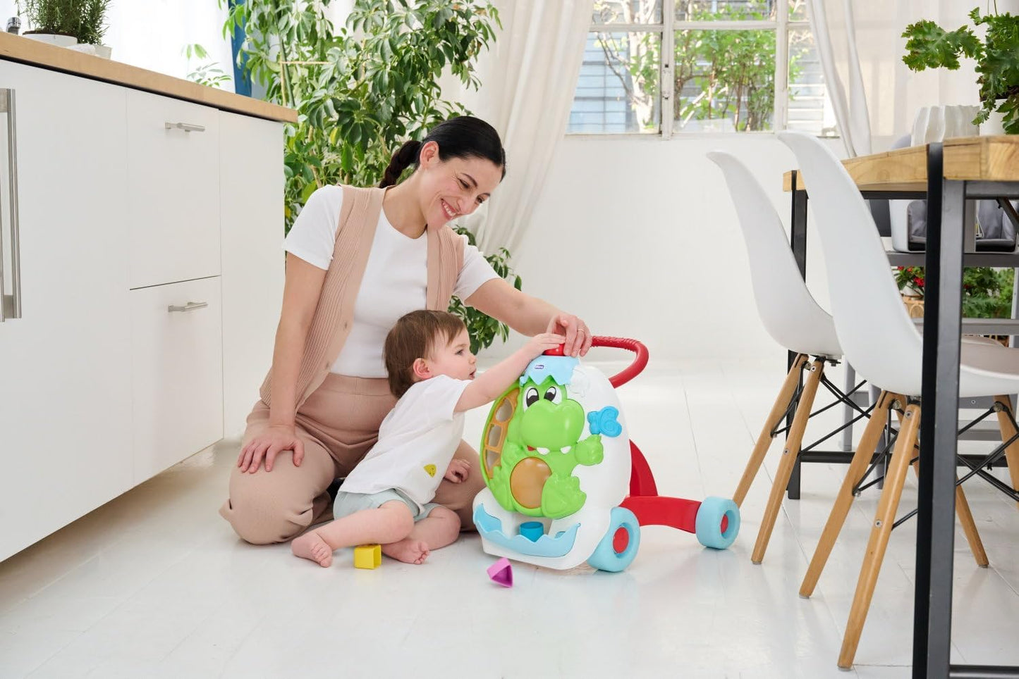 Chicco First Steps Dinosaur Shaped Toddler Walker