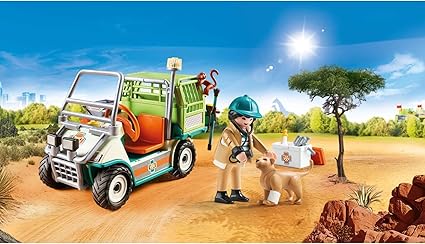 Playmobil Family Fun Zoo Vet with Medical Cart (70346)