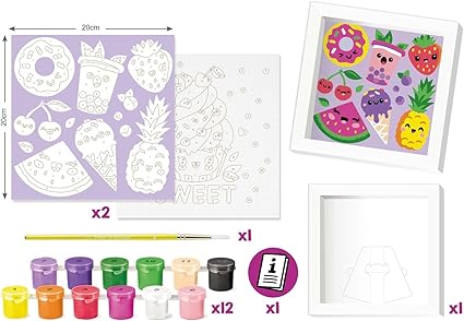 Paint by Numbers - Kawai Food Sweet