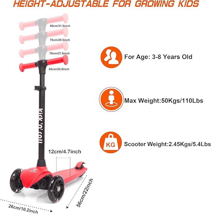 KICK N ROLL K6 KID SCOOTER