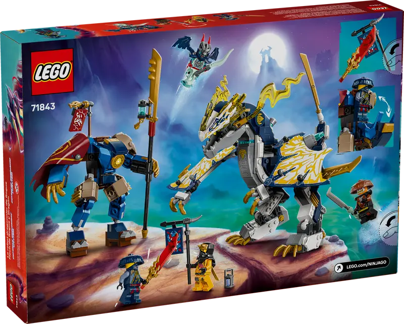 LEGO NINJAGO Rogue’s Mech Dragon Rider (71843)