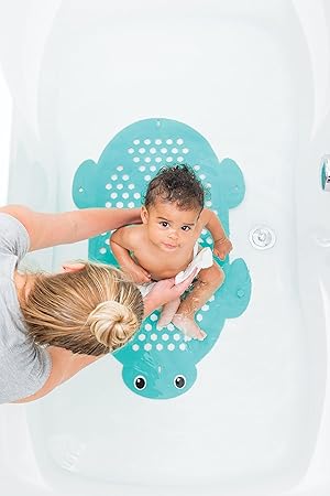 INFANTINO 2-in-1 Bath Mat with Storage Basket
