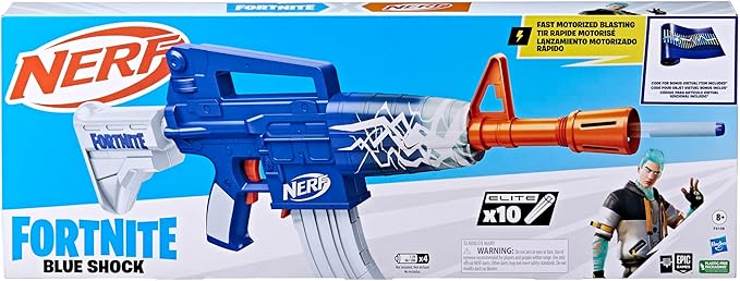 NERF FORTNITE Blue Shock