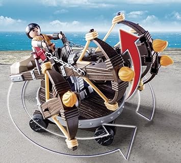 Playmobil DreamWorks Dragons Eret with 4 Shot Firing Ballista (9249)