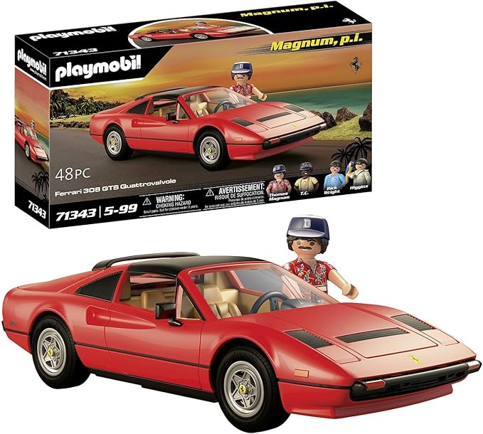 Playmobil Magnum P.I. Ferrari 308GT (71343)