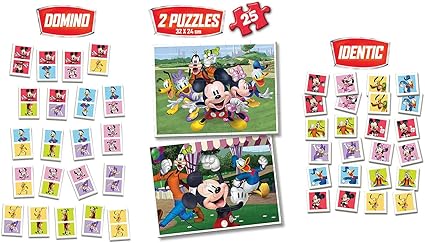 Educa Superpack Mickey and Friends 4 IN1