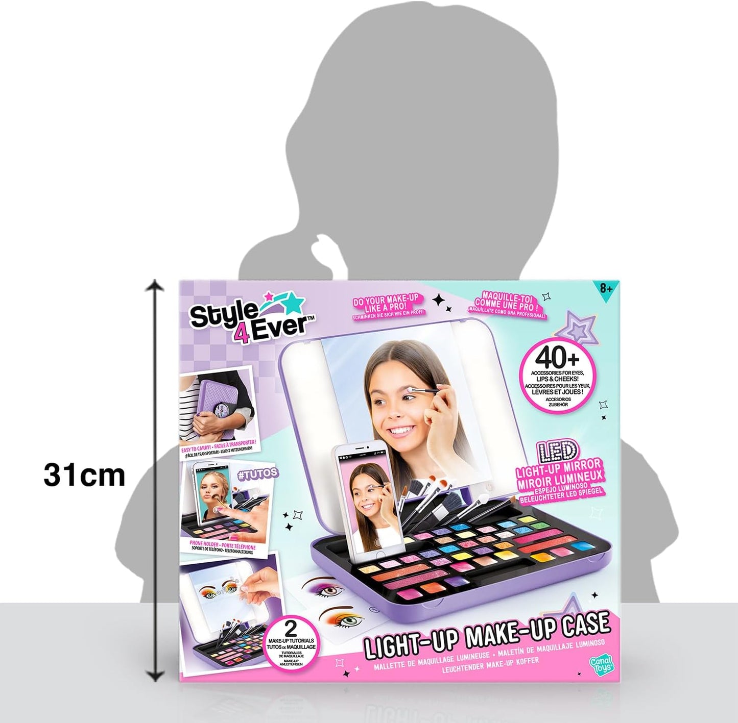 LIGHT-UP MAKE-UP CASE