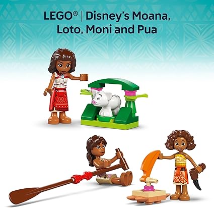 LEGO Disney Moana’s Adventure Canoe (43270)