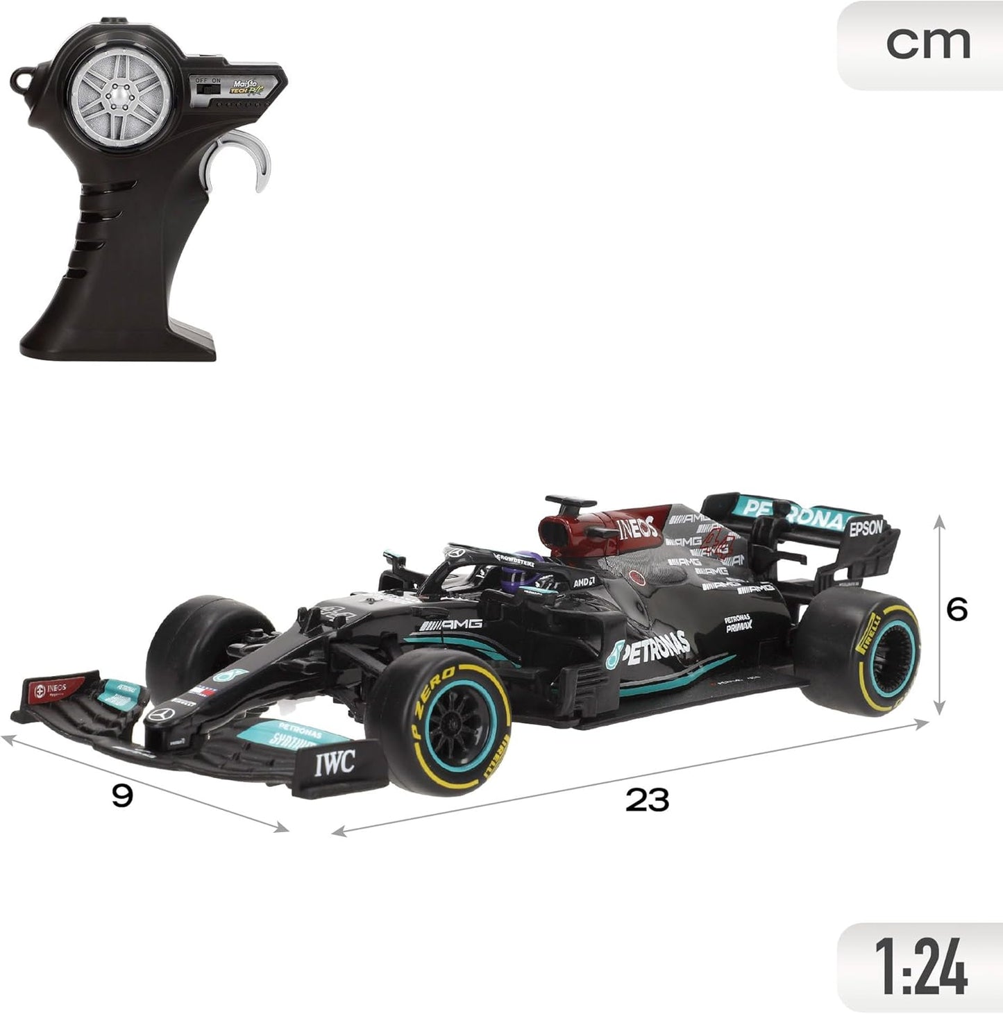 Maisto 1:24 Premium RC F1 Mercedes Season L Hamilton