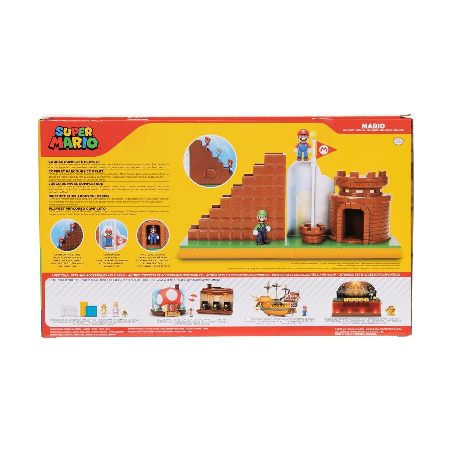 Super Mario Nintendo Course Complete Playset by JAKKS Pacific