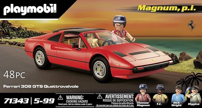 Playmobil Magnum P.I. Ferrari 308GT (71343)