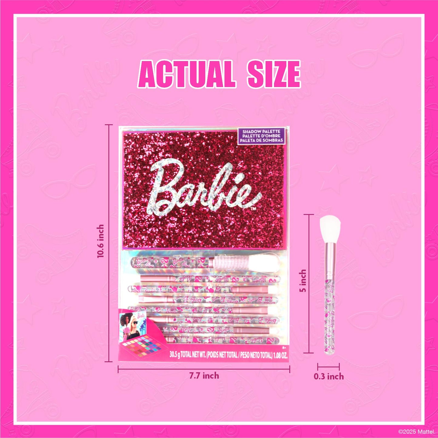 Townley Girl Barbie Shimmery Shadow Palette by Townley Girl