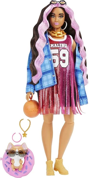 Barbie Extra Doll Basket Ball Jersey