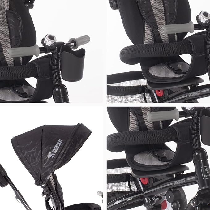 LORELLI ROCKET TRICYCLE (GREY)