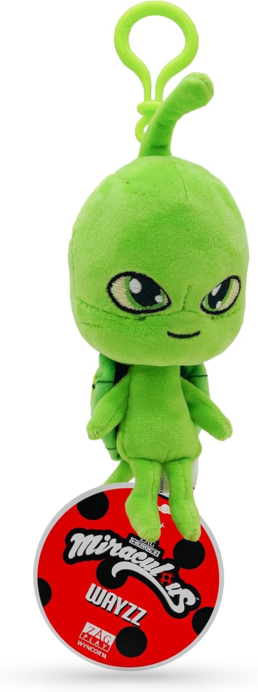 Miraculous Ladybug - Collectable Plush Toy with clip on