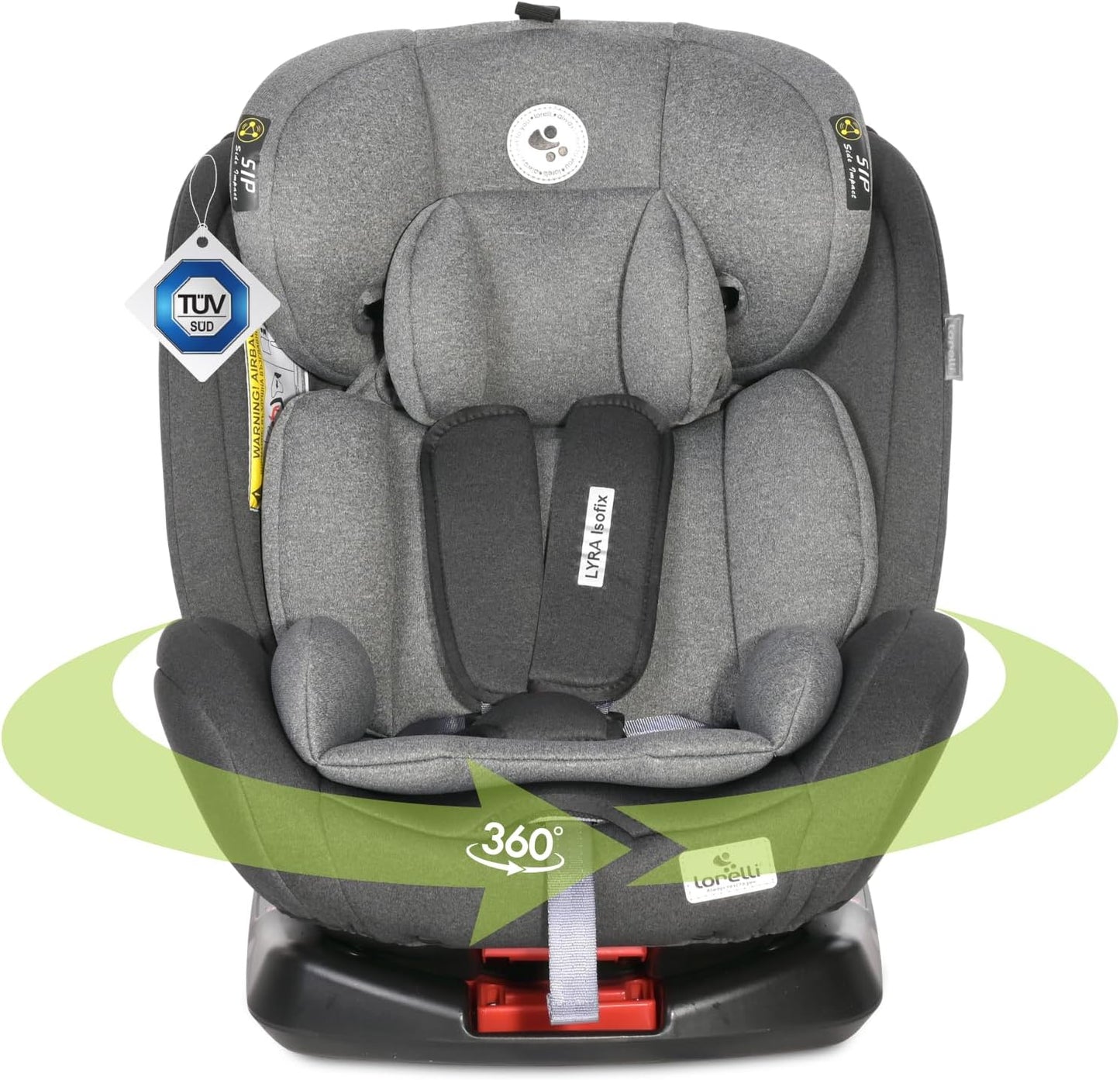 Lorelli Lynx Black/Gray 0-36 kg Isofix 360° Car Seat