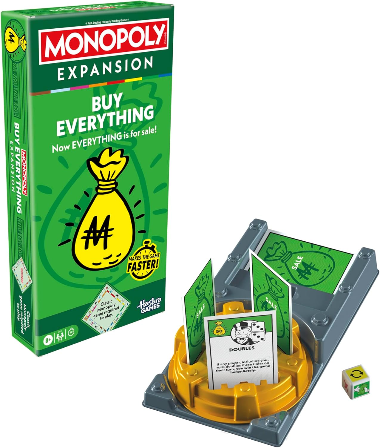 MONOPOLY EXPANSION BUY EVERYTHING