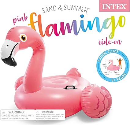 INTEX FLAMINGO RIDE ON