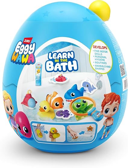 EGGY WAWA LEARN IN THE BATH