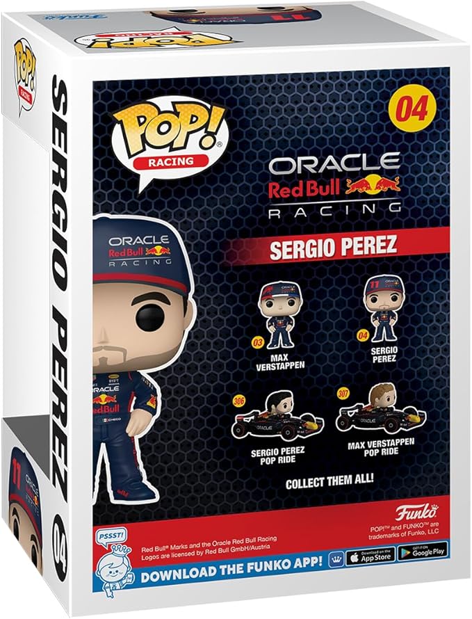 Funko POP! Vinyl: Sergio Perez - Red Bull F1 (04)