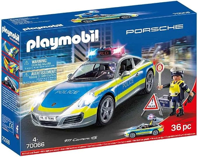 Playmobil Porsche 911 Carrera 4S Police (70066)