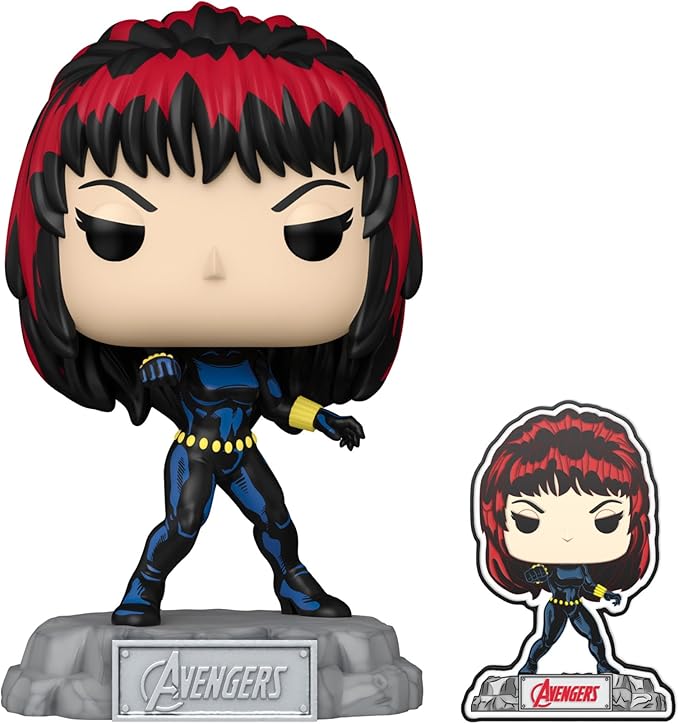 Funko Pop! & Pin: The Avengers: Black Widow with Pin (1260)