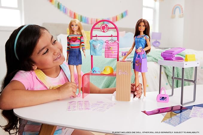 Barbie Doll & Accessories, Make & Sell Boutique Playset