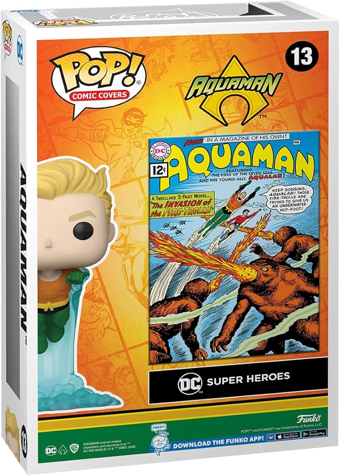 Funko Pop! Comic Covers: DC - Aquaman (13)