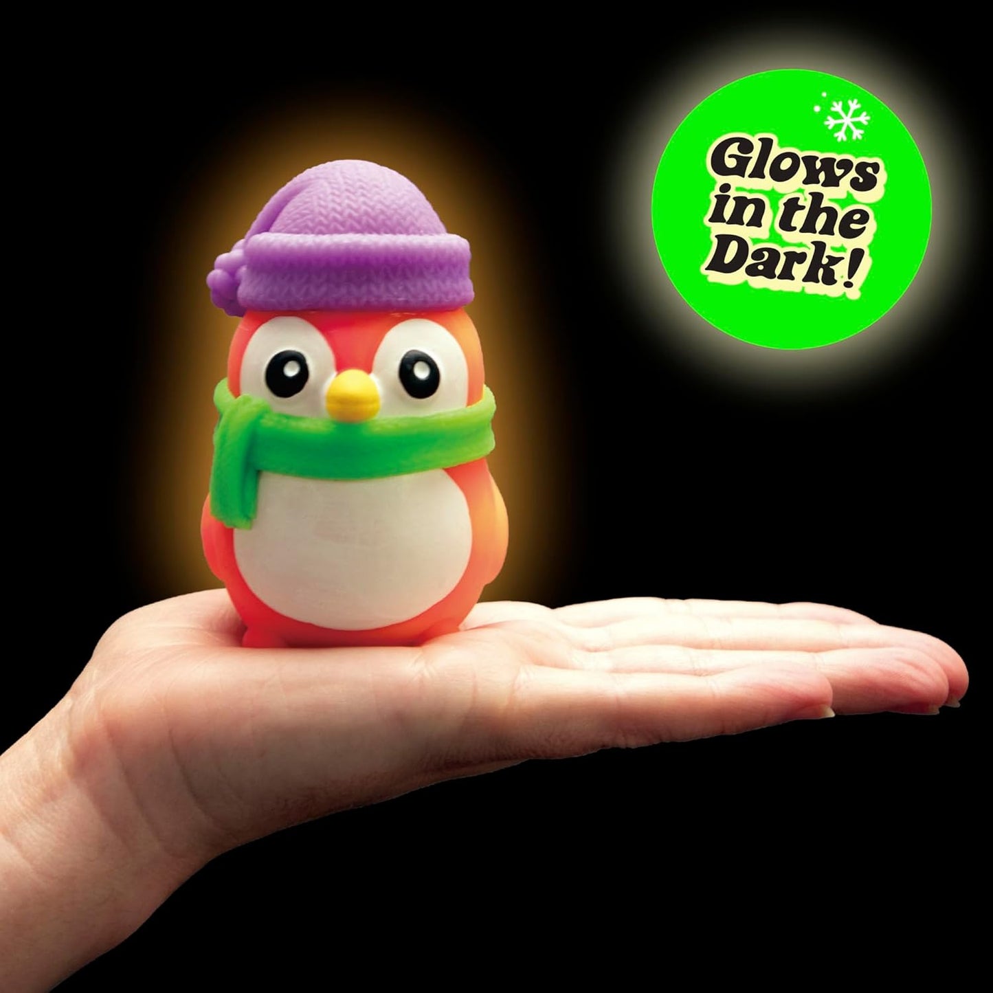 NeeDoh Polar Glow Penguin by Schylling