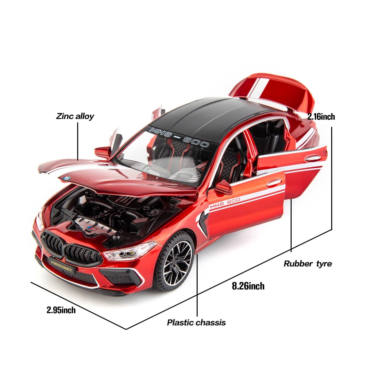 BMW M4 1:24 Die-Cast Car by OFFBRAND