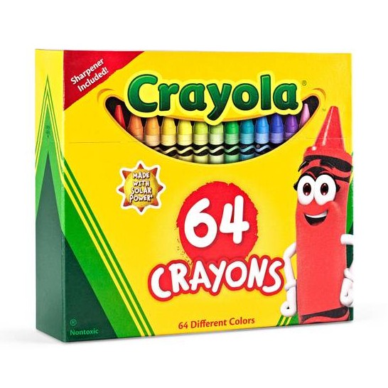 Crayola Colored Crayons, 64 Pieces by Crayola