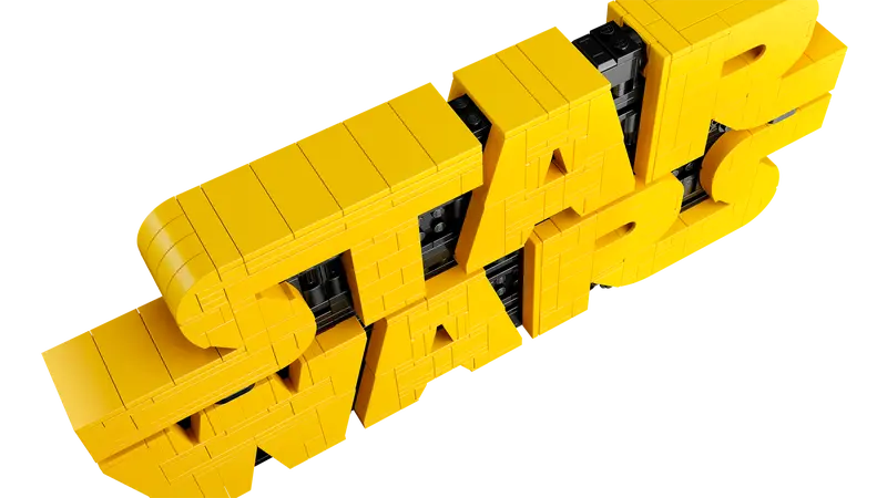 LEGO Brick-Built Star War Logo (75407)